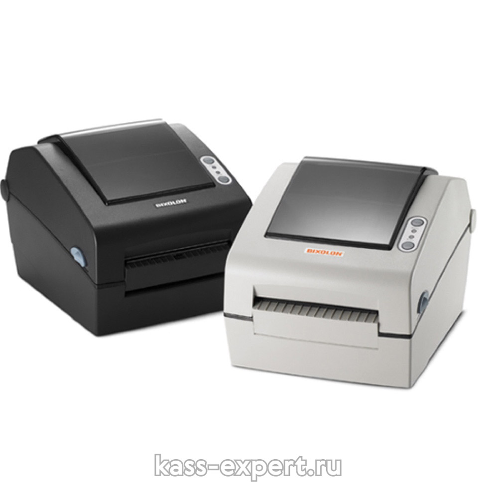 Принтер этикеток Bixolon SLP-D420C (термопечать;203dpi; 4";152мм/сек;4MB/8MB;USB,RS232,LPT)отрез., белый